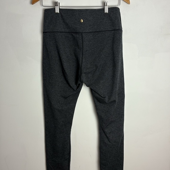 Spiritual Gangster High Rise Charcoal Grey Leggings Size Large - Picture 7 of 9